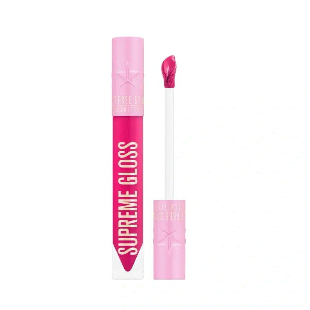 PINK VAULT New in box Jeffree Star Supreme Gloss‎ Hot Pink